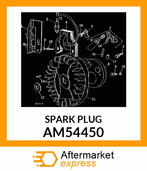 SPARK PLUG AM54450