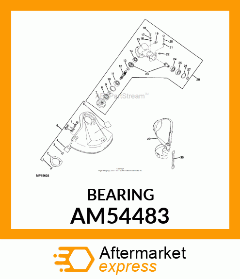 Ball Bearing - BALL BEARING 6201 AM54483