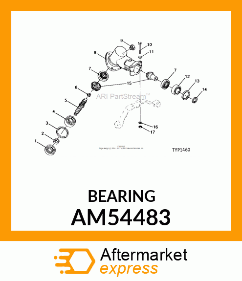 Ball Bearing - BALL BEARING 6201 AM54483