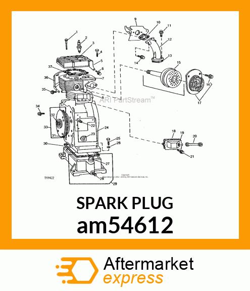 SPARK PLUG am54612