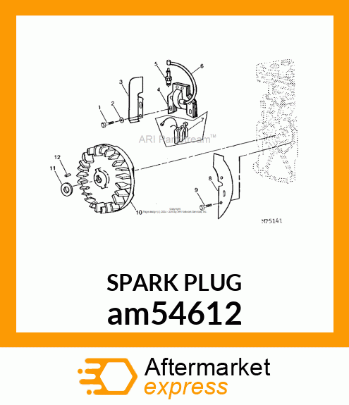 SPARK PLUG am54612