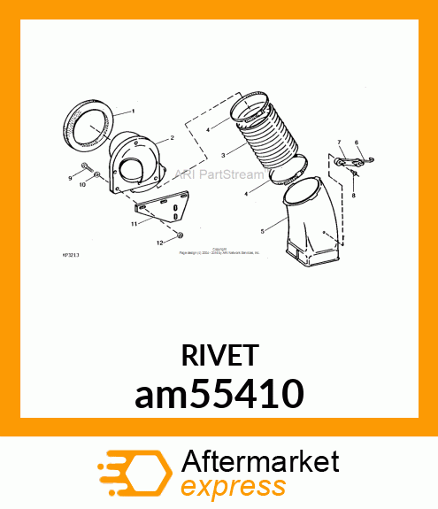 RIVET, RIVET amp; SLEEVE am55410