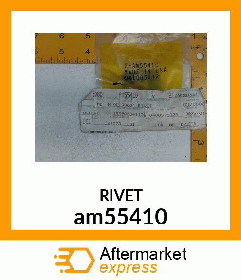 RIVET, RIVET amp; SLEEVE am55410