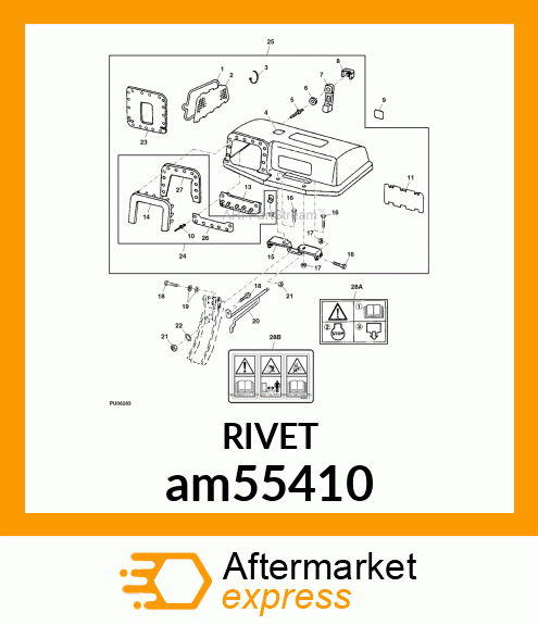 RIVET, RIVET amp; SLEEVE am55410