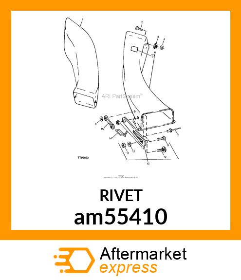 RIVET, RIVET amp; SLEEVE am55410