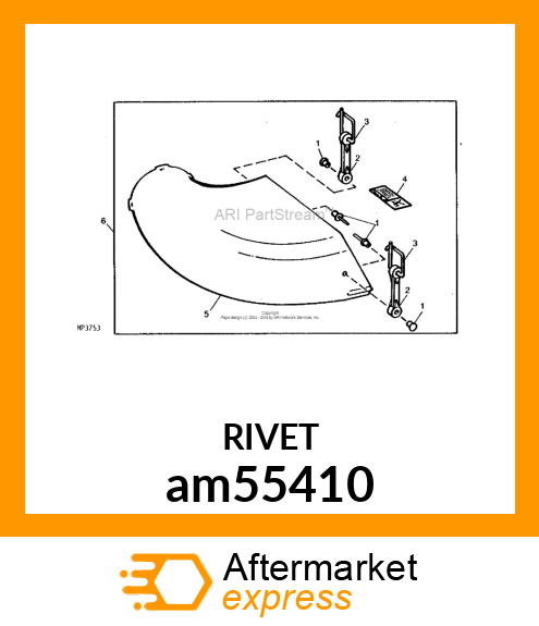 RIVET, RIVET amp; SLEEVE am55410