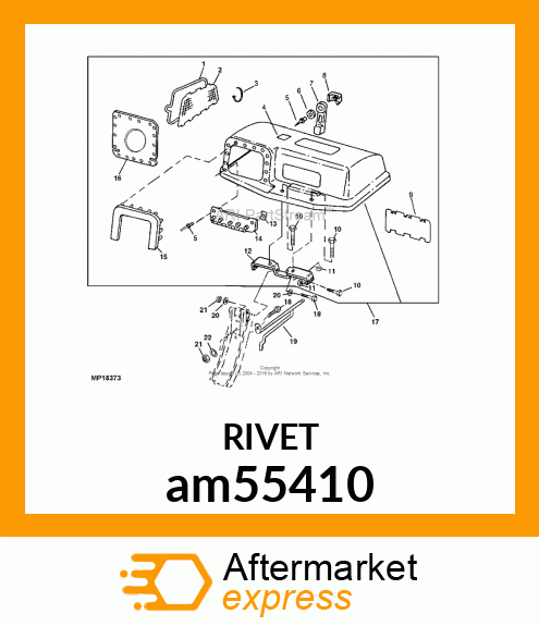 RIVET, RIVET amp; SLEEVE am55410