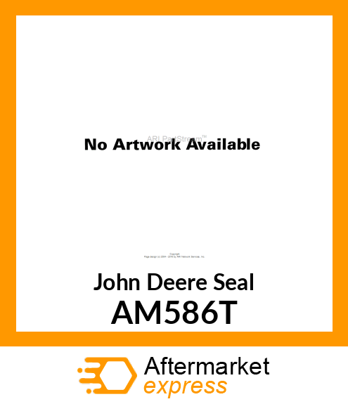 SEAL ,OIL AM586T