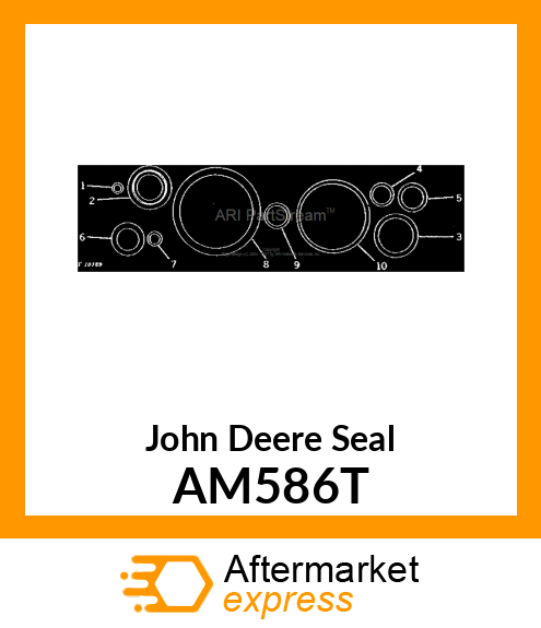 SEAL ,OIL AM586T