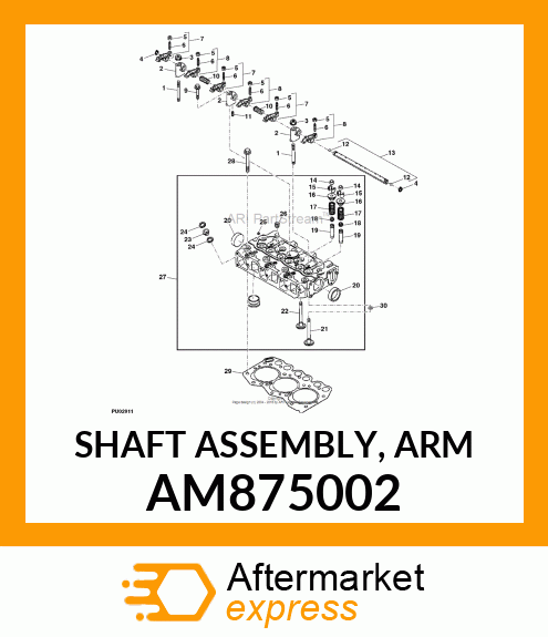 SHAFT ASSEMBLY, ARM AM875002