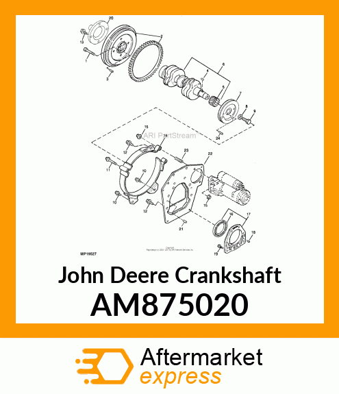 CRANKSHAFT ASSEMBLY AM875020