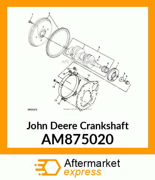 CRANKSHAFT ASSEMBLY AM875020