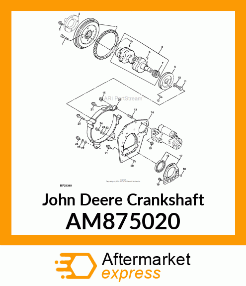 CRANKSHAFT ASSEMBLY AM875020