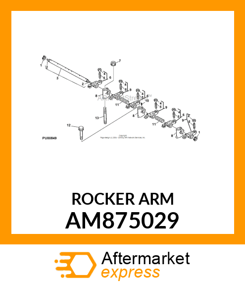ROCKER ARM AM875029