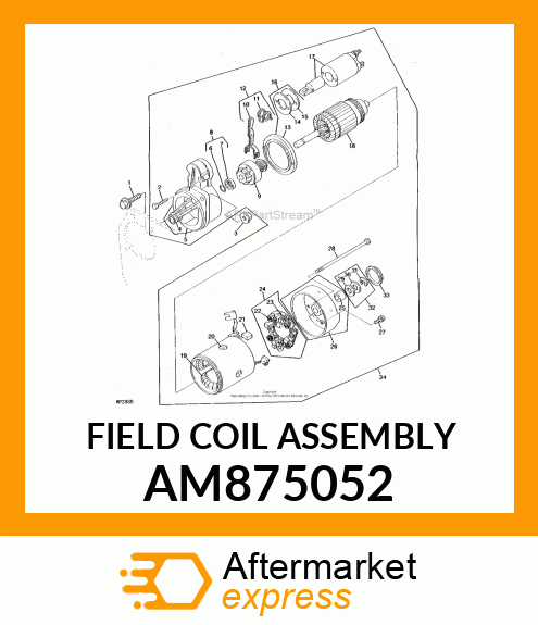 FIELD COIL ASSEMBLY AM875052