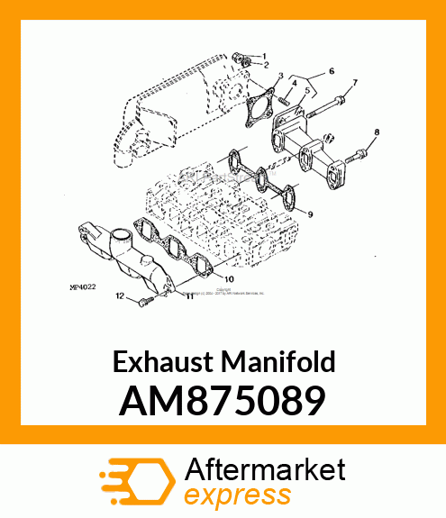 Exhaust Manifold AM875089