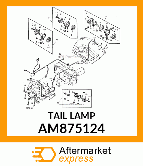 TAILLAMP AM875124