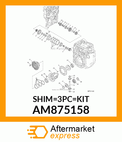 Solid Shim AM875158