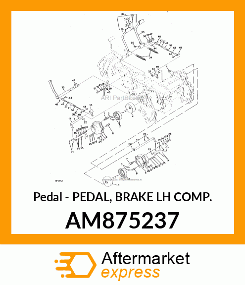 Pedal AM875237