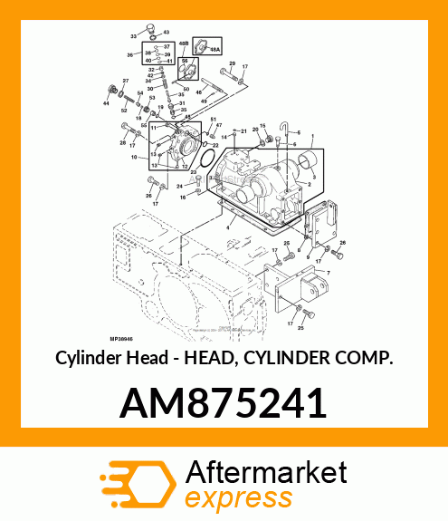 Cylinder Head AM875241