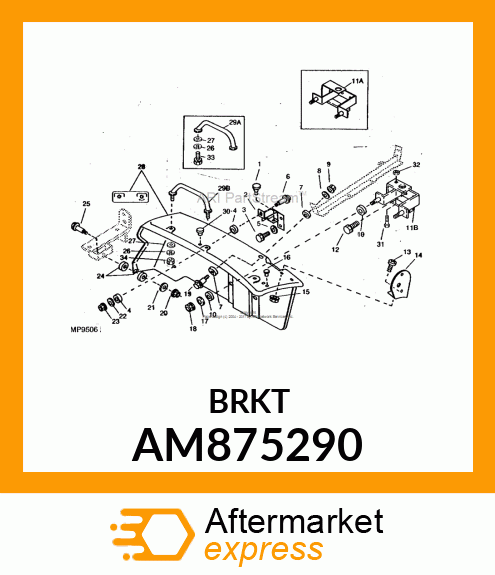 Bracket AM875290