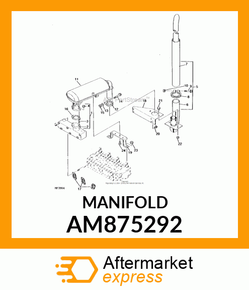 Exhaust Manifold AM875292