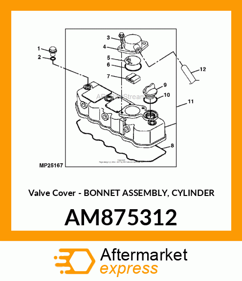 Valve Cover AM875312