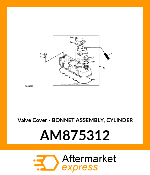 Valve Cover AM875312