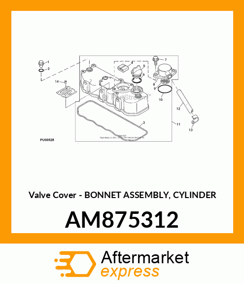 Valve Cover AM875312