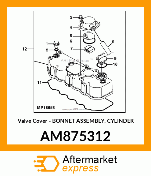 Valve Cover AM875312