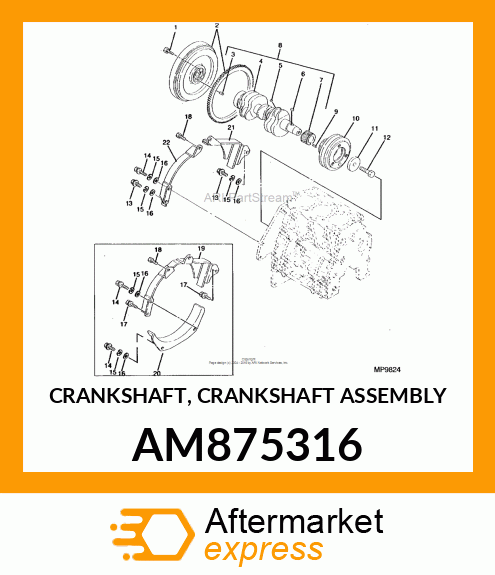 Crankshaft AM875316