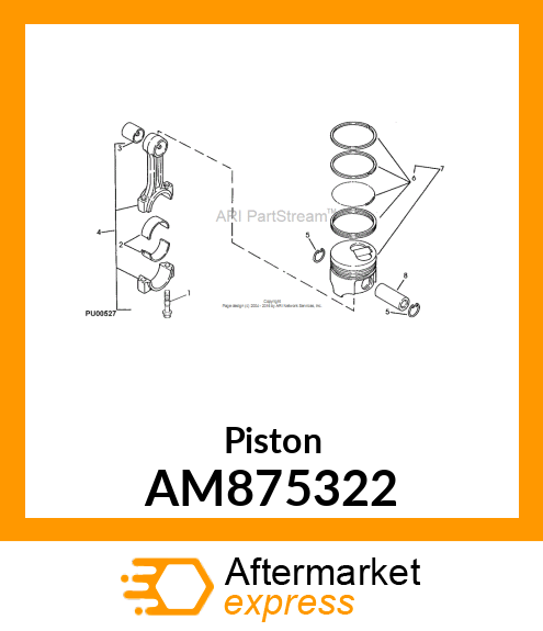Piston AM875322