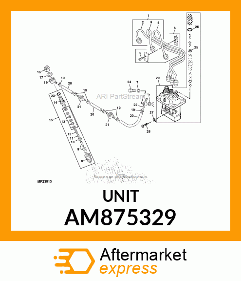 NOZZLE ASSEMBLY AM875329