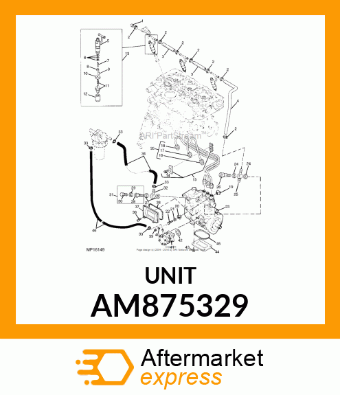 NOZZLE ASSEMBLY AM875329