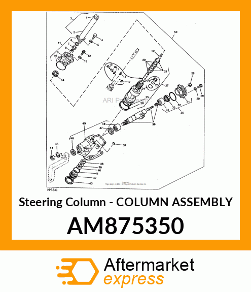 Column Steering AM875350