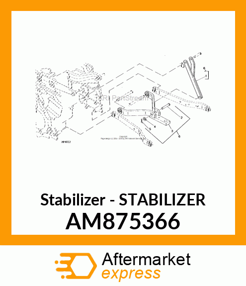 Stabilizer AM875366