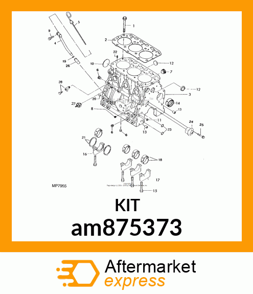 BEARING ASSY, THRUST am875373