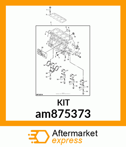 BEARING ASSY, THRUST am875373