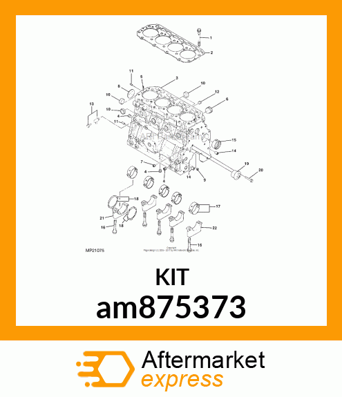 BEARING ASSY, THRUST am875373