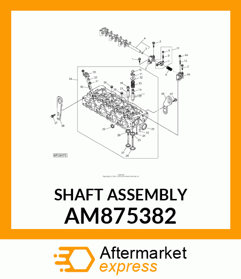 SHAFT ASSEMBLY AM875382