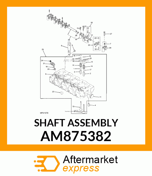 SHAFT ASSEMBLY AM875382