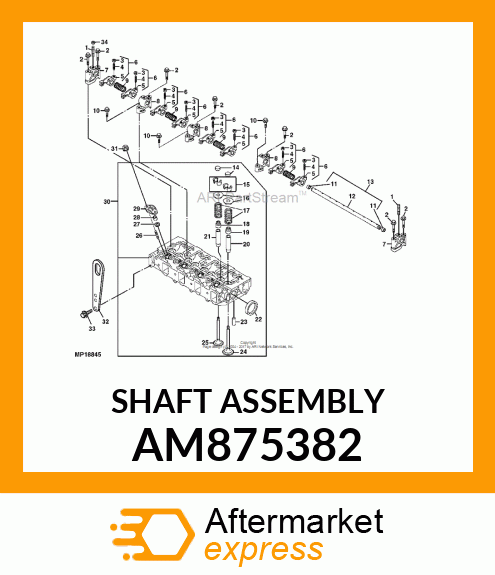 SHAFT ASSEMBLY AM875382