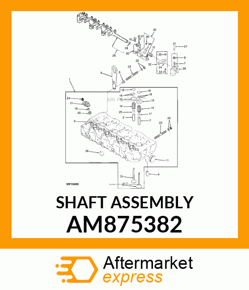 SHAFT ASSEMBLY AM875382