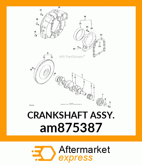 CRANKSHAFT ASSY. am875387