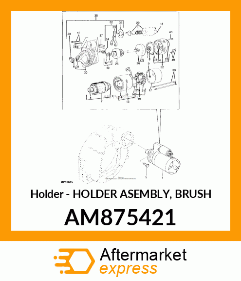 Holder Asm Brush AM875421