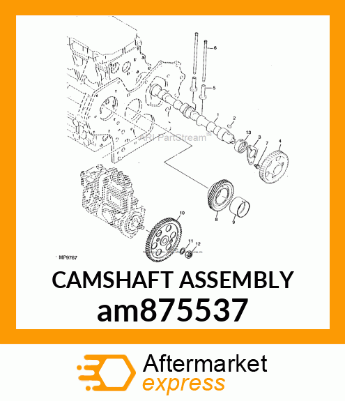 CAMSHAFT ASSEMBLY am875537