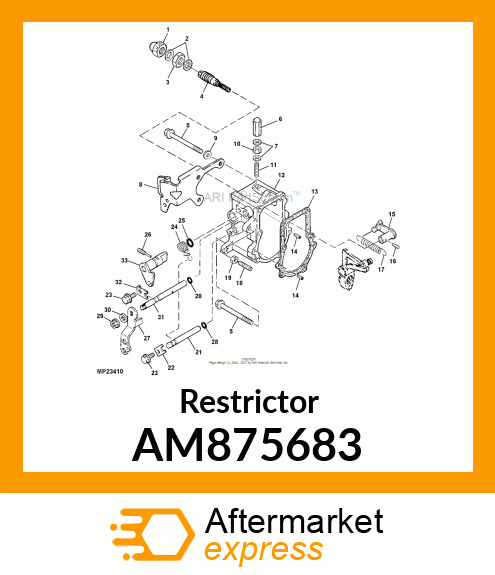 Restrictor AM875683