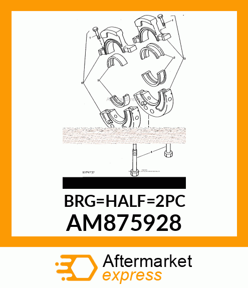 BEARING ASSEMBLY AM875928