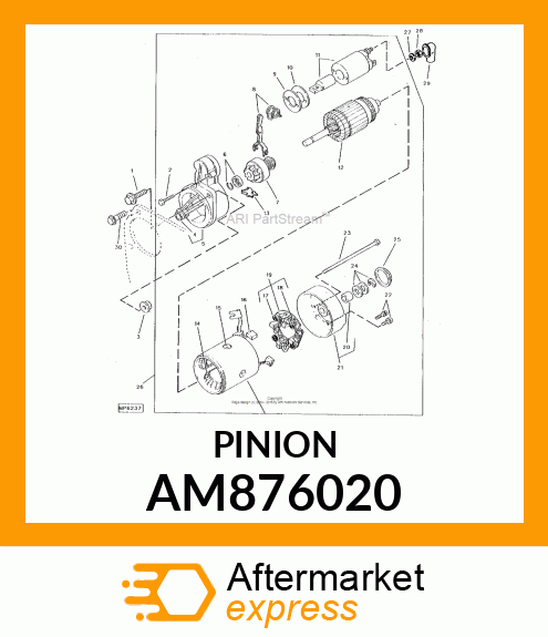 Pinion AM876020