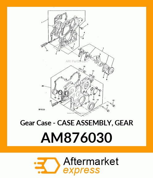 Gear Case AM876030